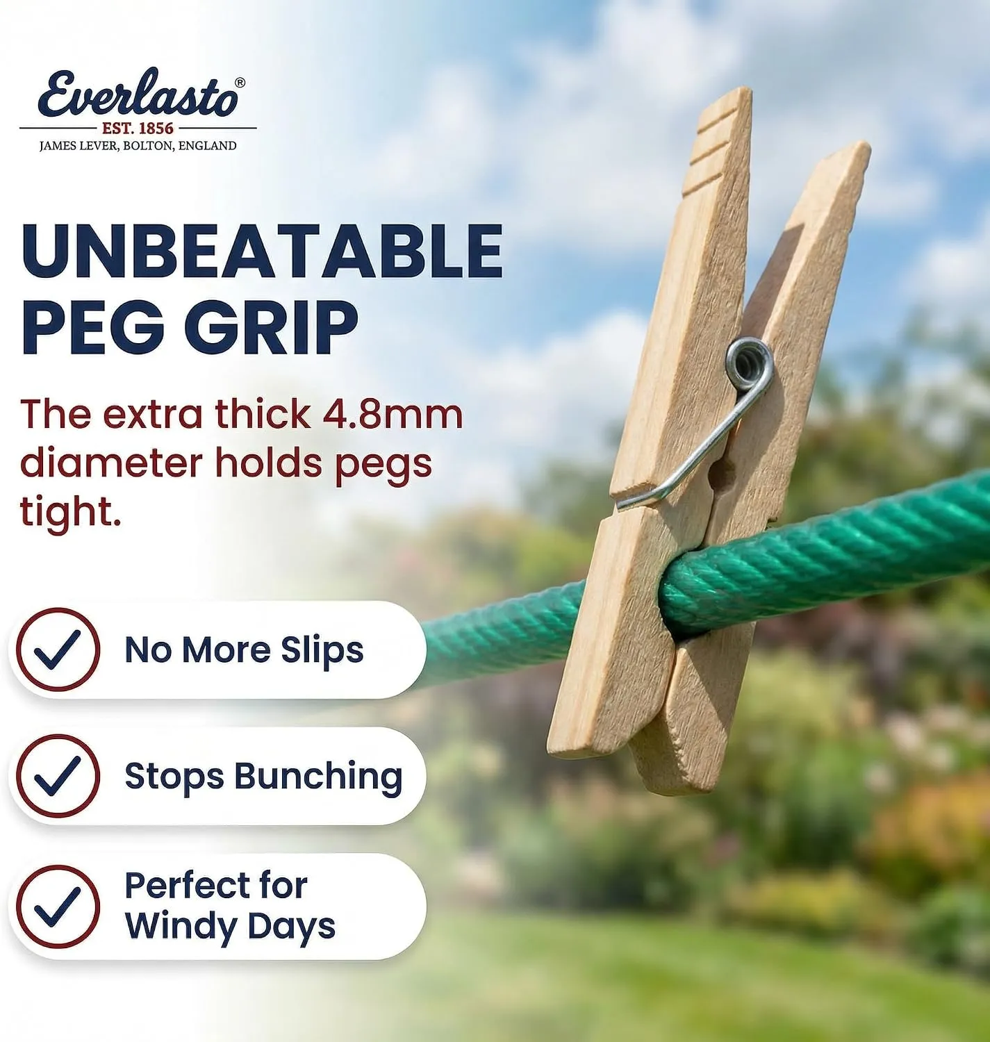 EVERLASTO 20m PVC Rope 4.8mm