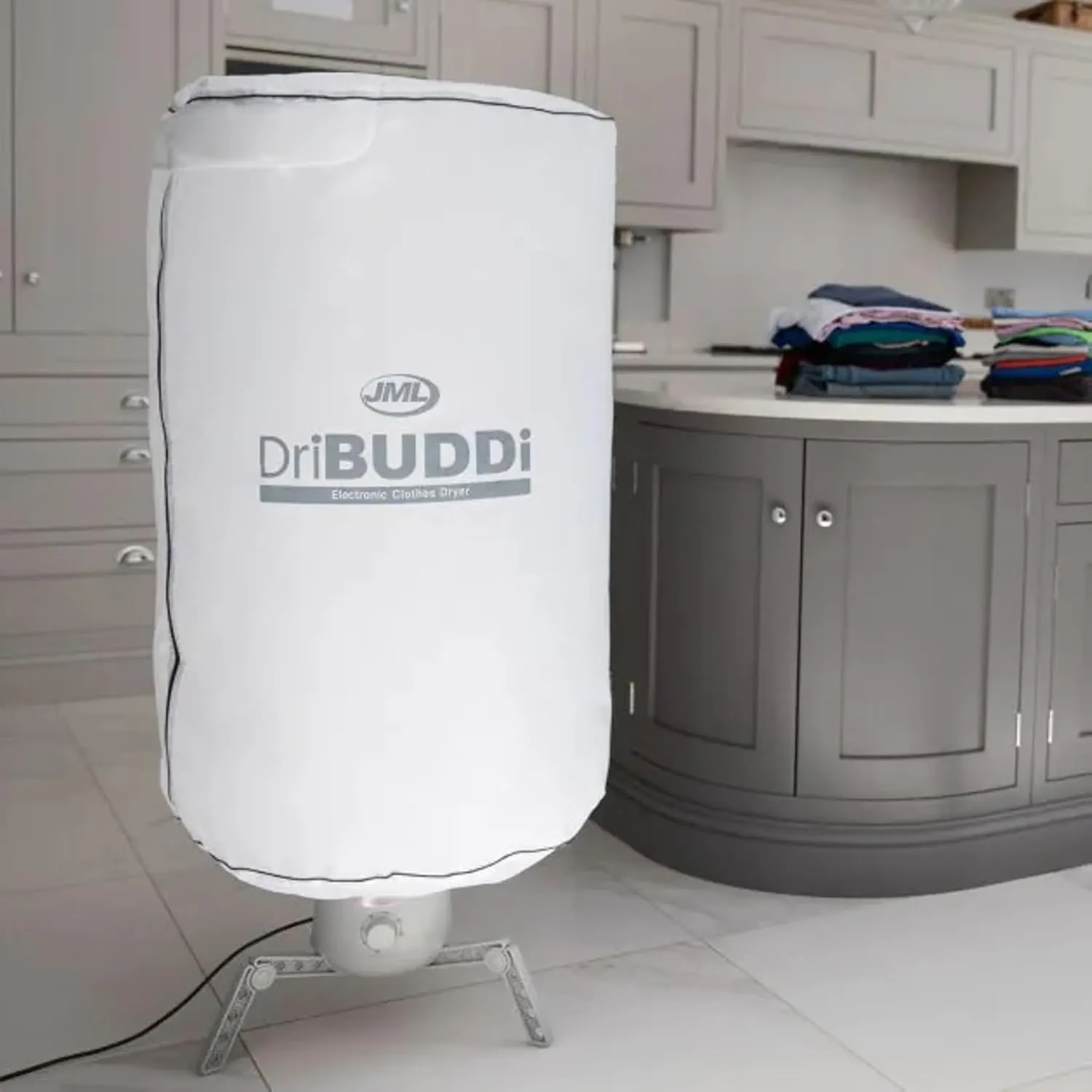 JML DriBuddi indoor clothes airer with Cover