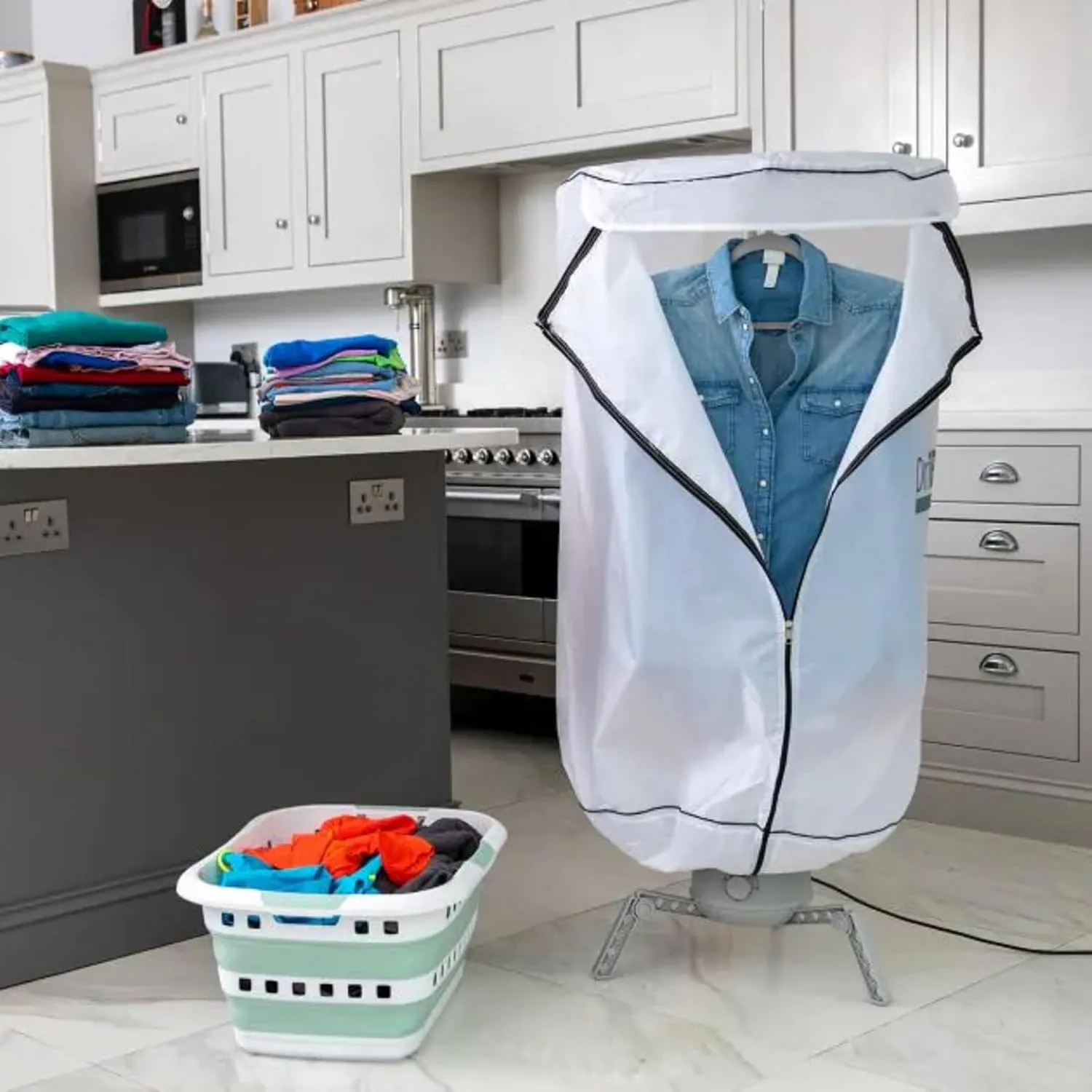 JML DriBuddi indoor clothes airer with Cover