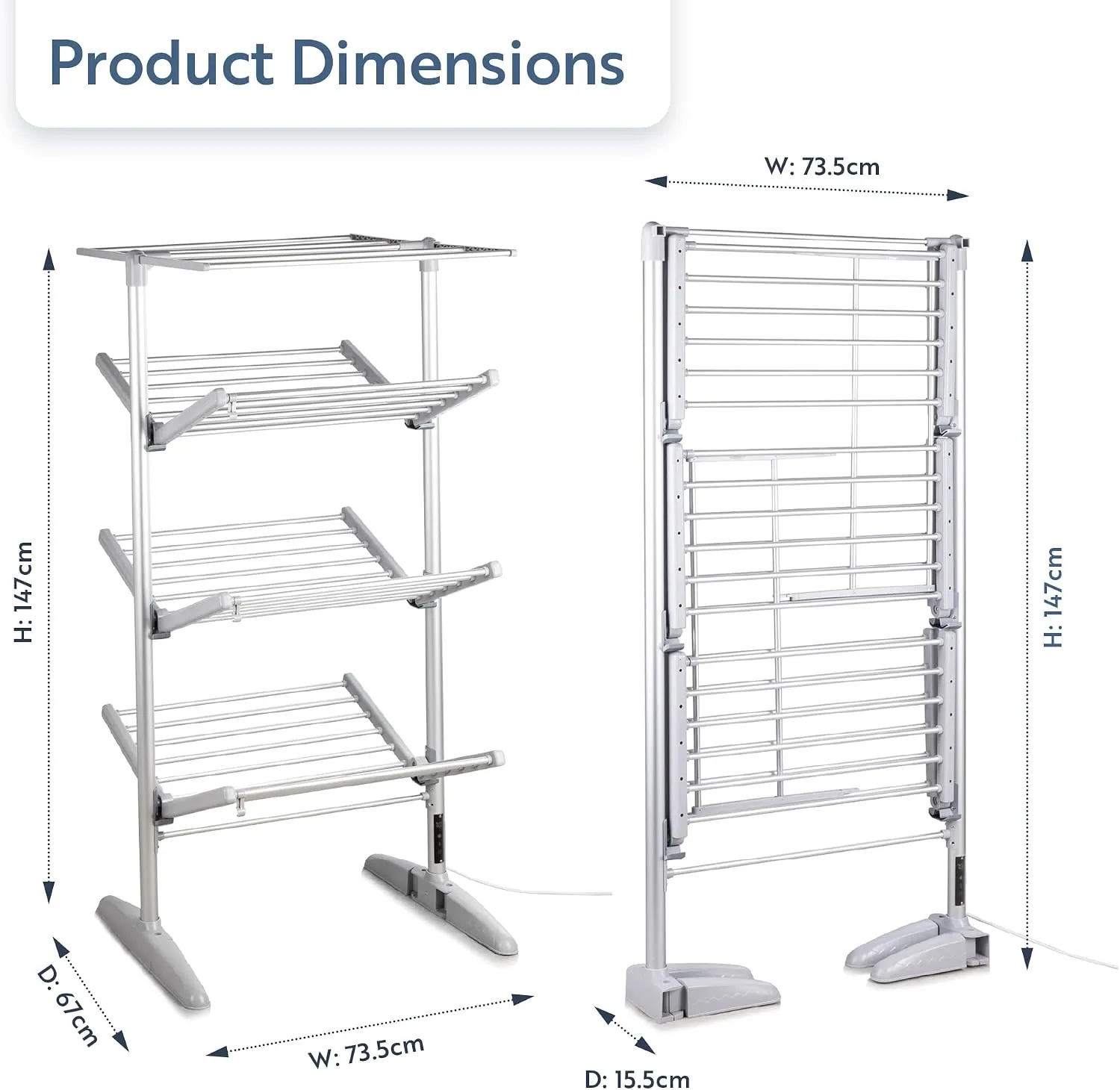 Minky SureDRI 4 Tier Heated Clothes Airer