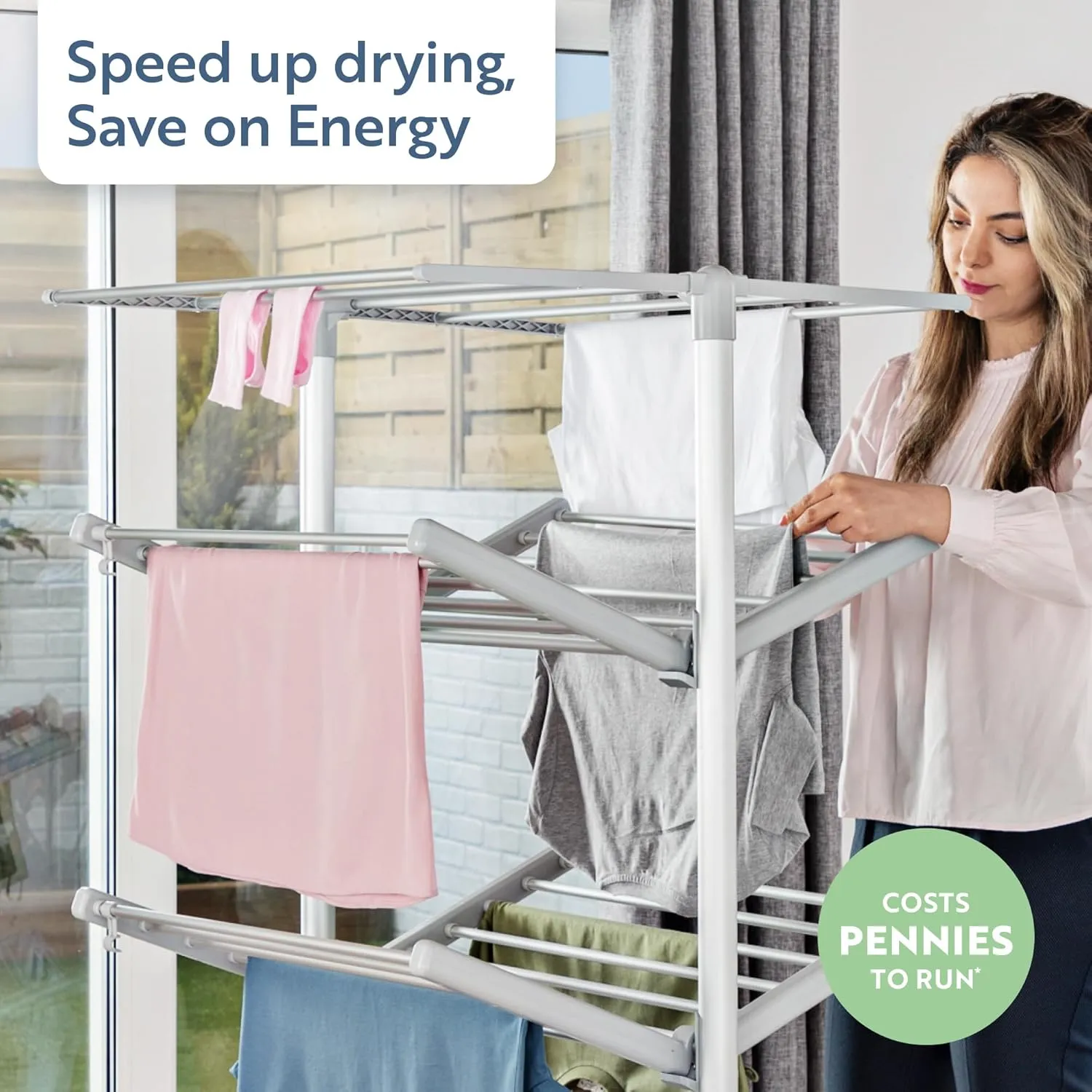 Minky SureDRI 4 Tier Heated Clothes Airer