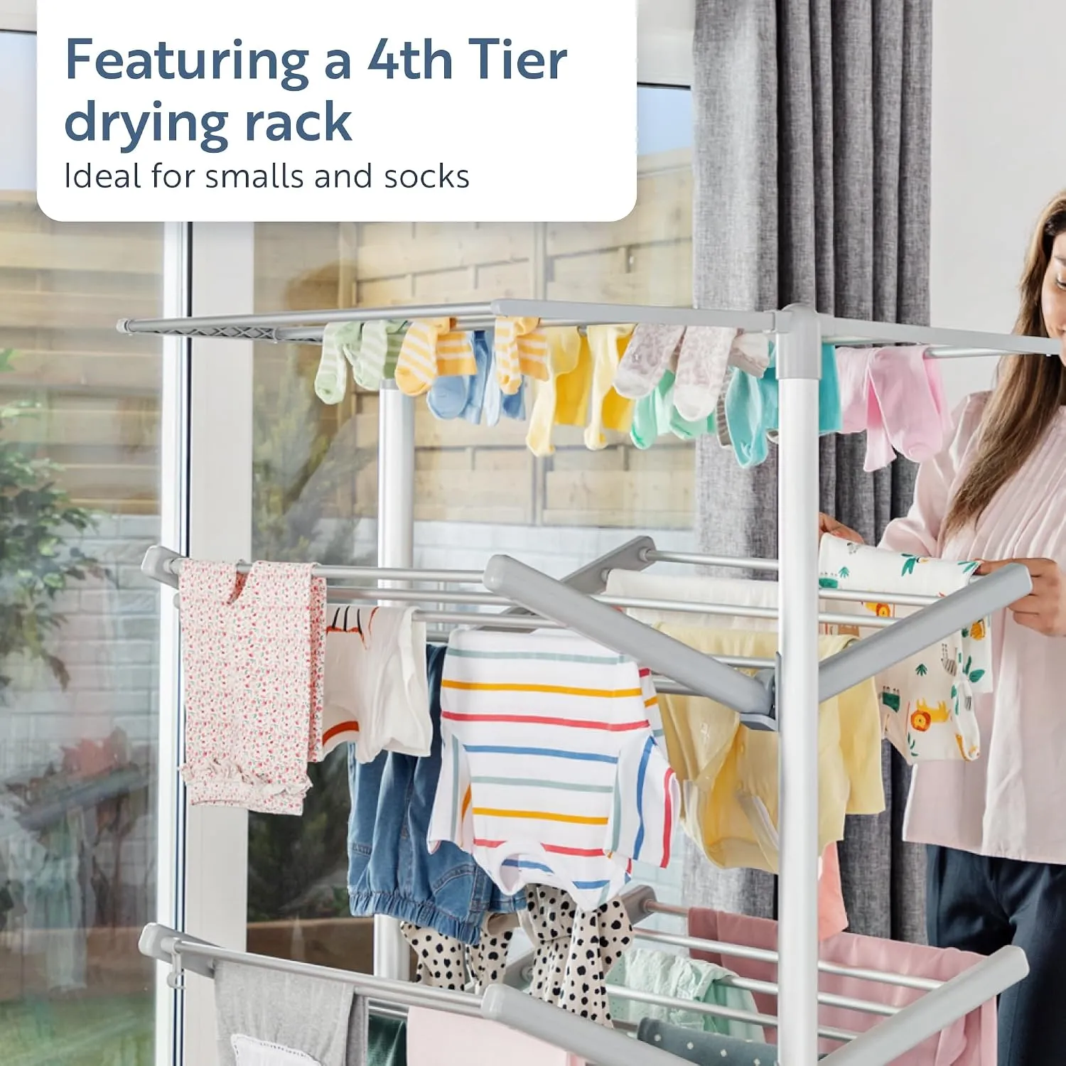 Minky SureDRI 4 Tier Heated Clothes Airer