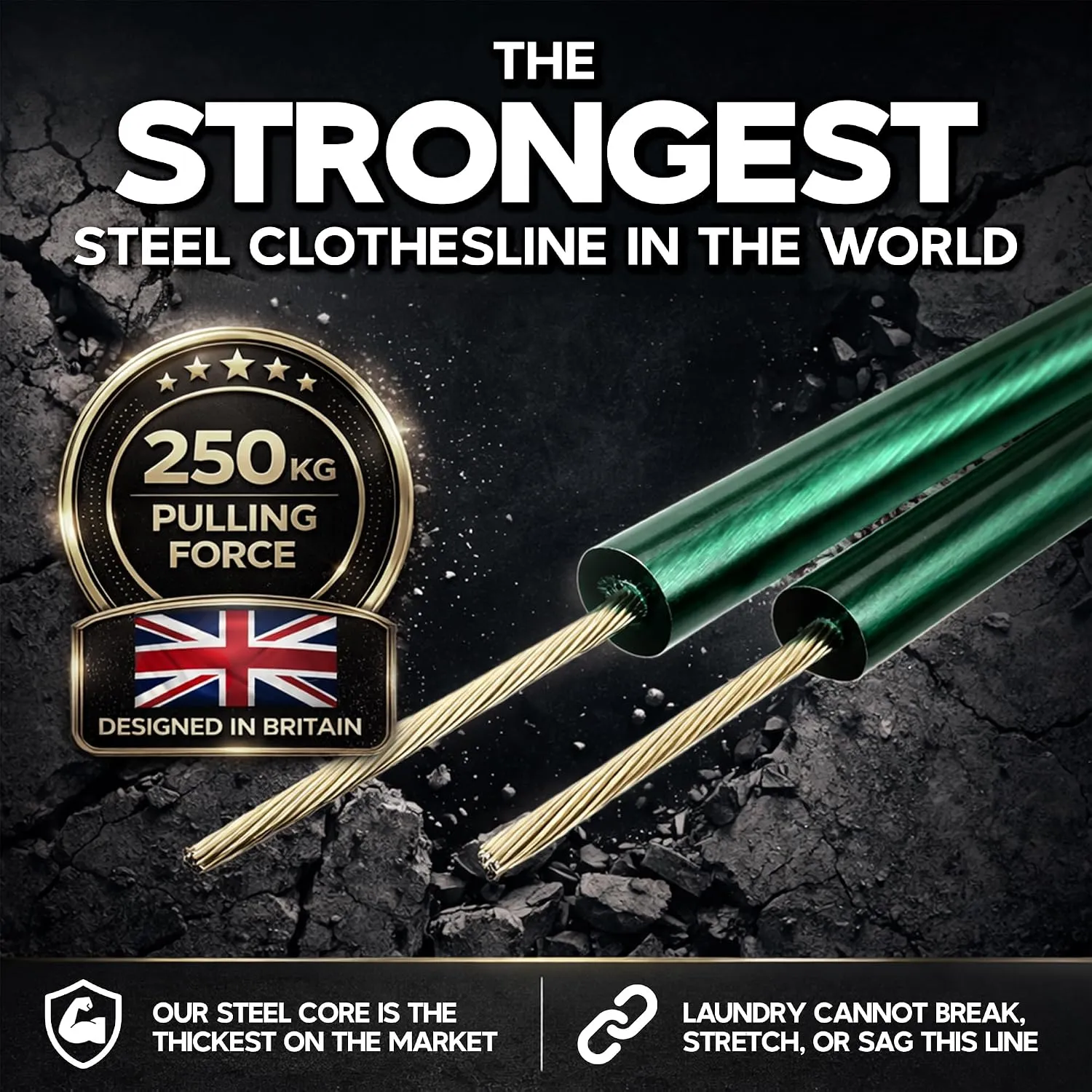 Smith’s Steel Core 10m - Strongest - Lifetime Guarantee