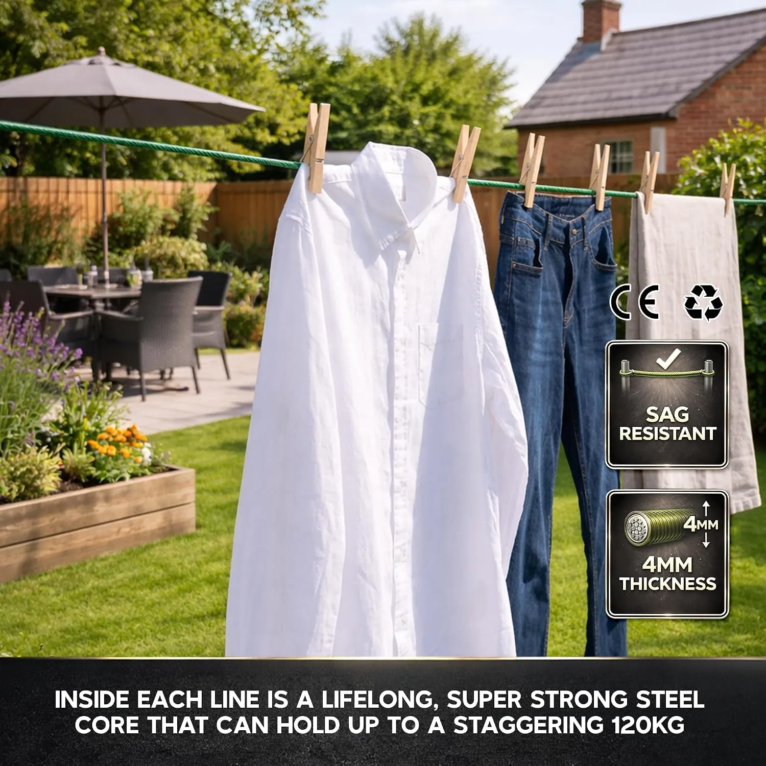 Smith’s Steel Core 10m - Strongest - Lifetime Guarantee