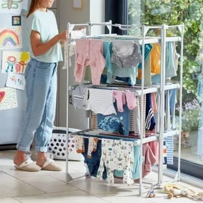 Drysoon Deluxe 3-Tier Heated Clothes Airer (Buy cover alone)