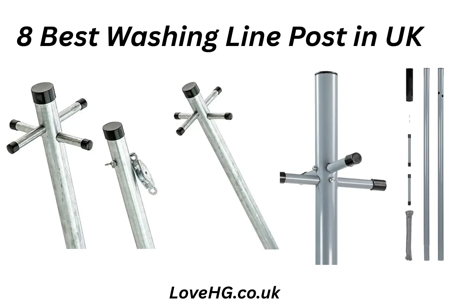 Best Washing Line Post in UK pictures and below website name Lovehg.co.uk