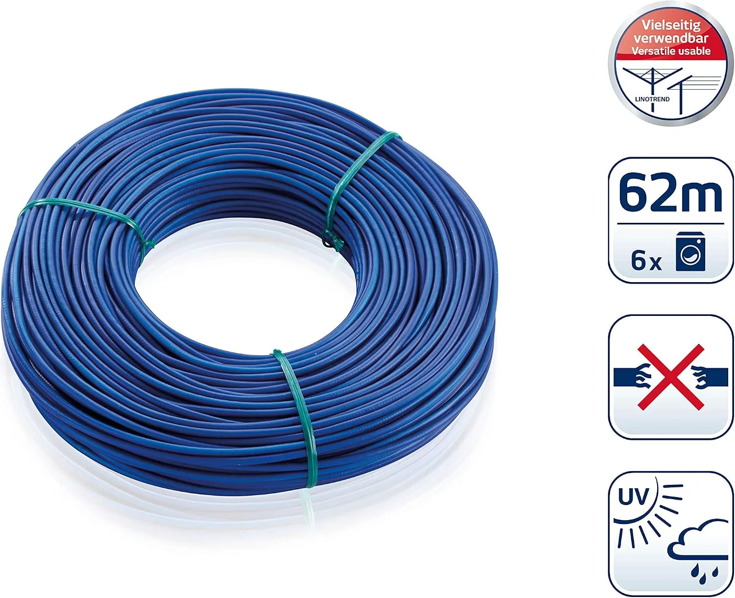 Leifheit Rotary Replacement Clothes line 62m