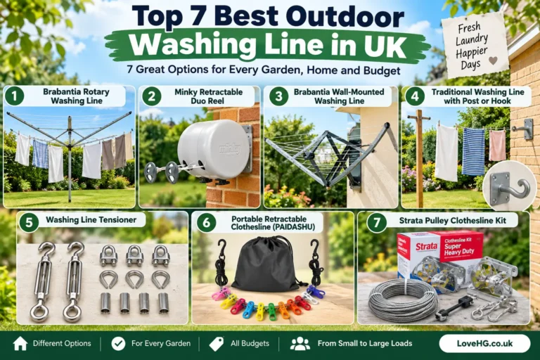 Top 7 Best Outdoor Washing Line in UK