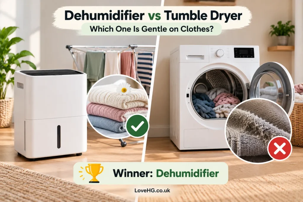 4. Dehumidifier vs Tumble Dryer: Which One Is Gentle on Clothes?